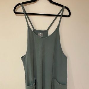 Free People Hot Shot Onesie in Lush Pine